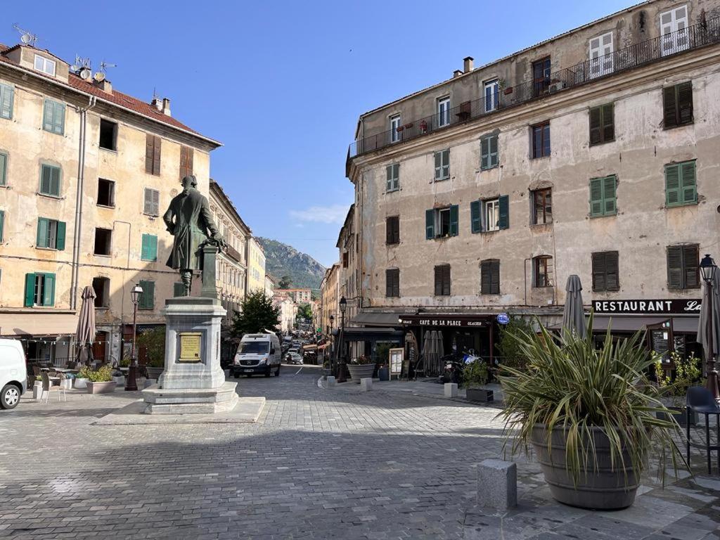 Joli Appartement F2 Centre Ville De Corte Corte  Luaran gambar